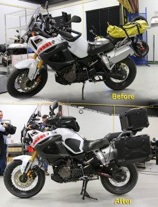 Yamaha Super Tenere Before After